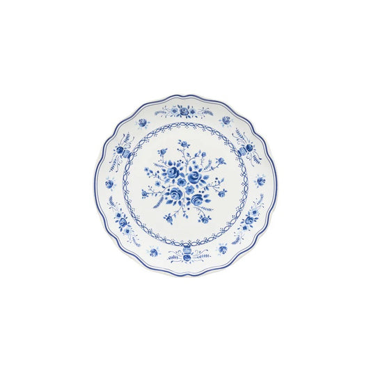 Vila - White & Blue - Salad Plate 8"