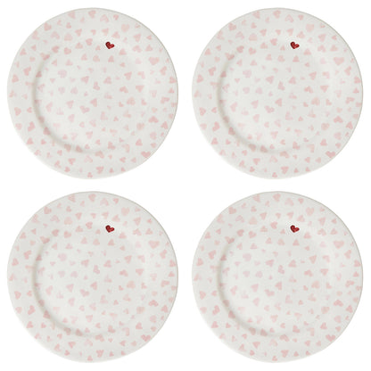 Love You More - Salad/Dessert Plate Set of 4