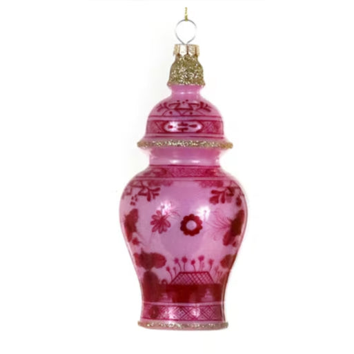 CFC Gilded Urn Ornament - Magenta