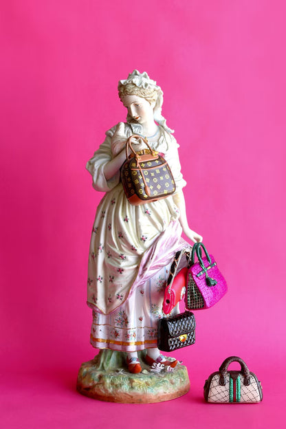 CFC Handbag Ornament - Black