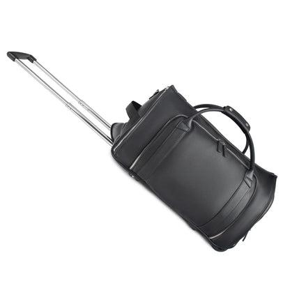 Brett 2-in-1 Garment & Duffel Roller Bag - Black