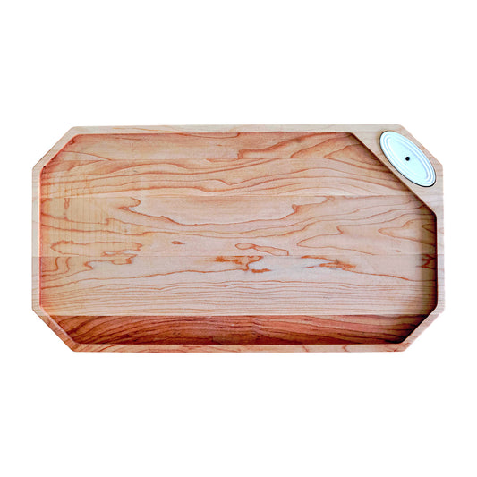 Limited Edition Signed & Numbered Maple Octagonal Server (Retired)