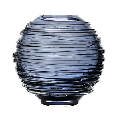 Miranda - Globe Vase - Steel Blue - 6"
