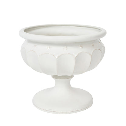 JLK Berry and Thread - Large Urn - Whitewash