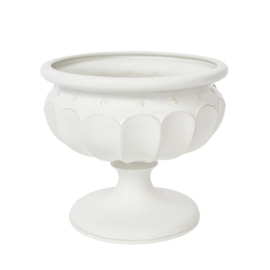 JLK Berry and Thread - Large Urn - Whitewash