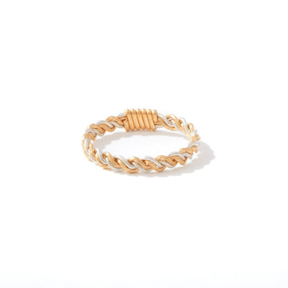 Love Knot Ring - Two Tone