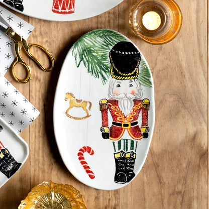 VTR Nutcracker - Small Oval Platter 12.5"