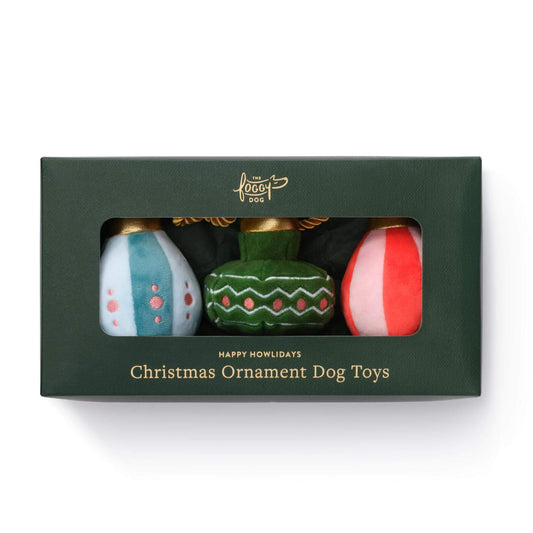 Christmas Ornaments Holiday Dog Toys Gift Set
