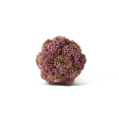 KKI Pink Sedum Ball 4"