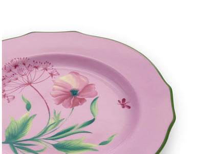 Florenza - Malva (Pink) - Dessert Plate 8.6"