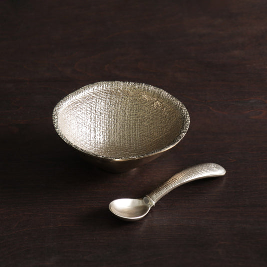 Chelsea - Petite Bowl with Spoon - Gold