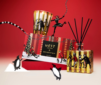 NST Drawbertson Holiday Classic Candle & Diffuser Set