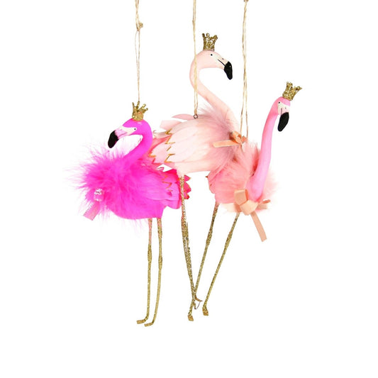 CFC Heraldly Flamingo Ornament -