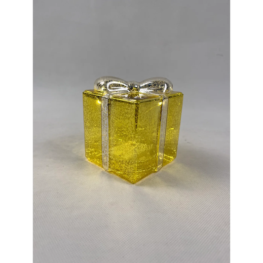 WWF Yellow Glass Gift Box 3.5"