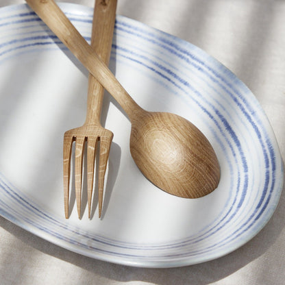Nantucket - White - Oval Platter 16" (Retired)