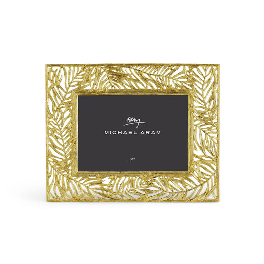 Palm - Gold Frond Frame 5x7