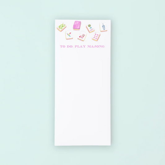 TYP Play Mahjong List Notepad