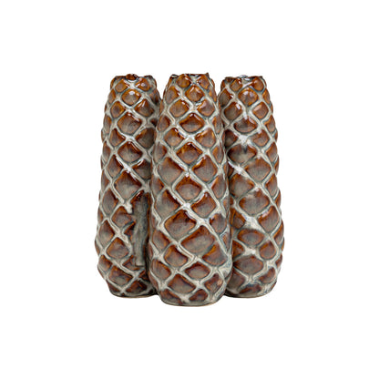 KVD Crestley Short Ceramic Bud Vase 6"