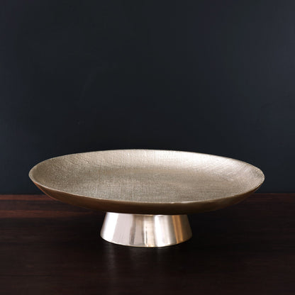 Fina - Pedestal Cake Plate - Gold