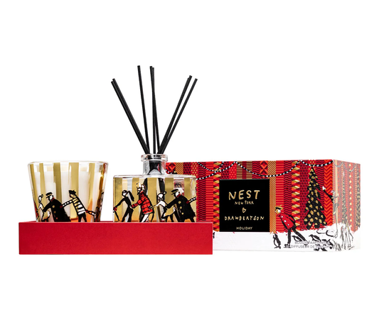 NST Drawbertson Holiday Classic Candle & Diffuser Set