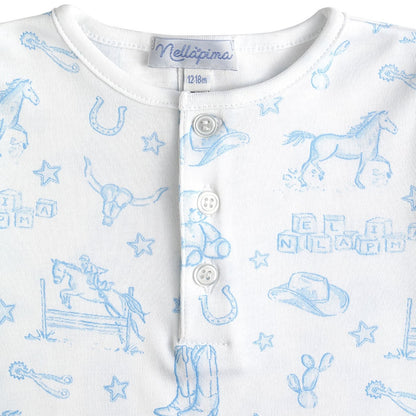 Lone Star Toile - Two Piece Pajamas