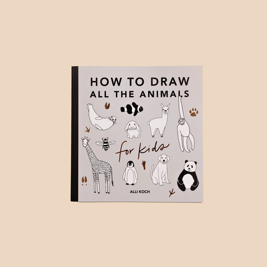 PTC All the Animals: How To Draw Art Book for Kids
