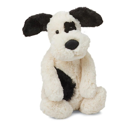 JLC Bashful Black & Cream Puppy - M