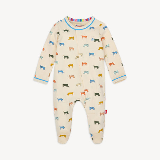Le Tigre - Organic Cotton Footie -