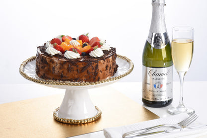 PPB Golden Salerno - Round Cake Stand (1196WG)
