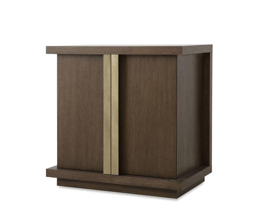 Carino Two Drawer Chest - Cocoa - 36W X 22D X 35.5H