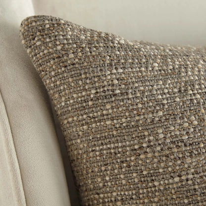 Bronico - Flax - Textured Woven Pillow - 12" X 24"