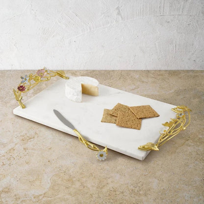 Wildflowers - Cheese Board with Knife