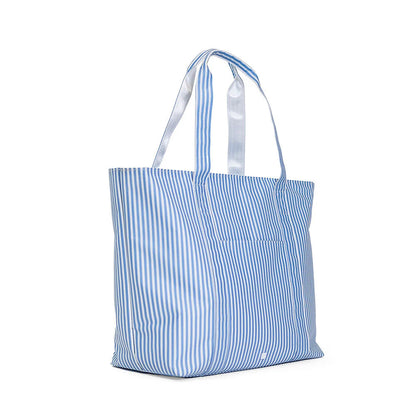 Jumbo Tote - Pimlico Stripe - Chambray