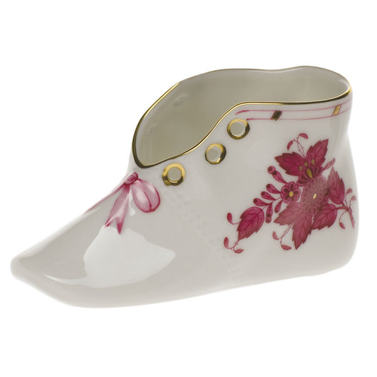 Baby Shoe - Pink Chinese Bouquet