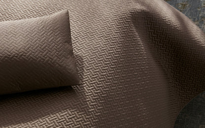 Basketweave - Oversize Sham & Insert - Mocha