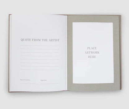 Coffee Table Frame Book - Beige