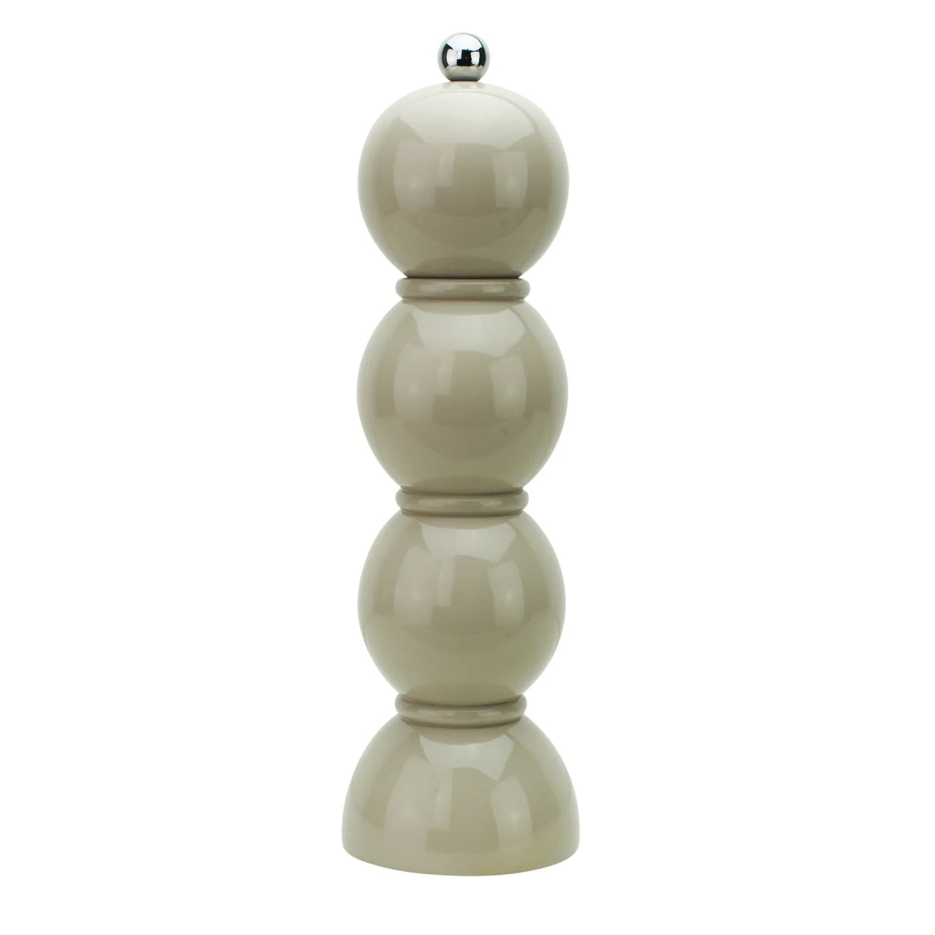 Bobbin Salt or Pepper Mill in Cappuccino