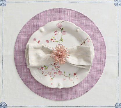 KSB Portofino Round Placemat - Lilac 15" (Retired)