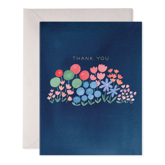 Boxed Thank You Cards - Flower Patch - 6ct