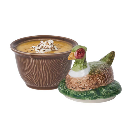 Forest Walk - Animal Bowl with Lid - Pheasant 9oz