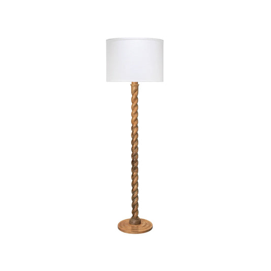 Barley Twist Floor Lamp 65"H