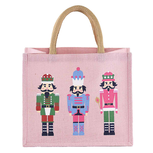 TRS Nutcracker March Gift Tote Light Pink/Multi