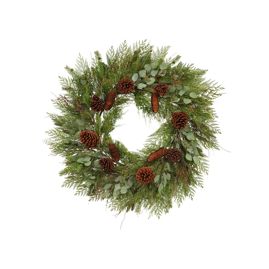 WWF Cedar & Juniper Wreath 36"