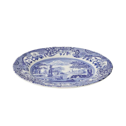 Blue Italian Salad Plate
