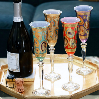 Regalia - Cream - Champagne Flute 4.5oz