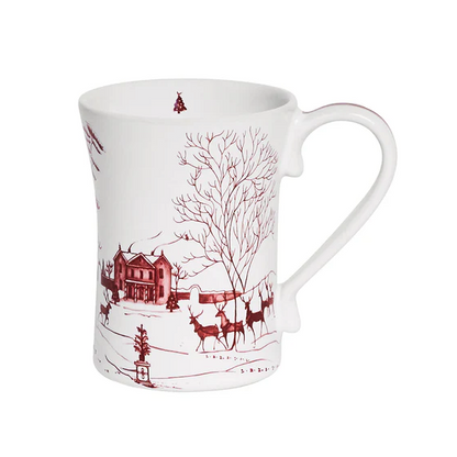 Country Estate Winter Frolic - Ruby - Mug 11oz