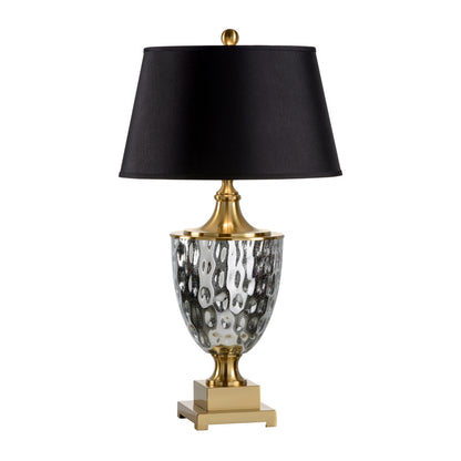 WWH Christopher Mercury Glass Lamp 33"