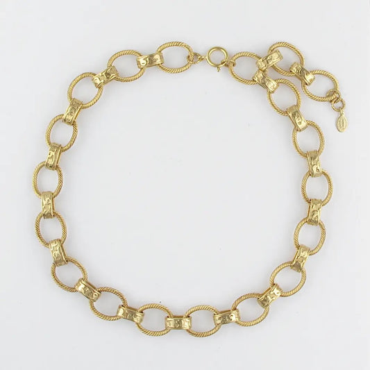 LVP N Victorian Scroll Necklace