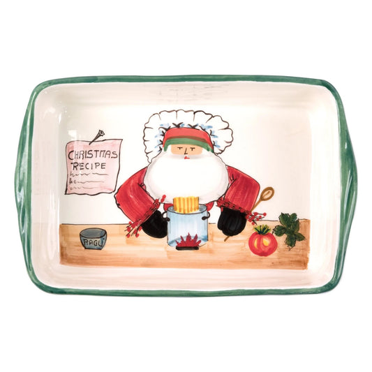 VTR Old St. Nick - Rectangle Baker with Chef 14"