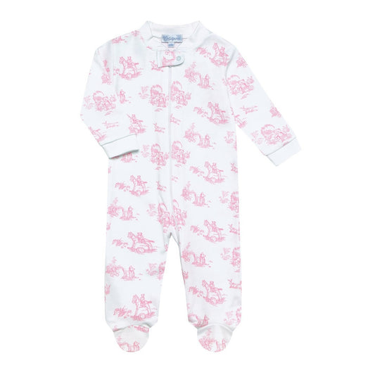 Toile - Zipper Footie -